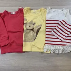 トレーナー　Tシャツ　3枚セット　まとめ売り　90㎝