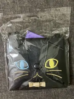 KALDI カルディ ハロウィン　くろねこコインケース キャンディ付き