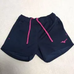 ソフトテニス　ミズノ ネイビー Sサイズ ハーフパンツ