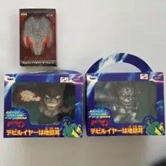 デビルマン　デビルイヤーは地獄耳　2種とアクセサリーキーチェーン