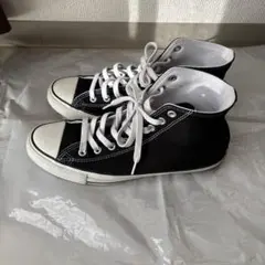 コンバースオールスター　チャックテイラー　ハイカットブラック100周年記念モデル