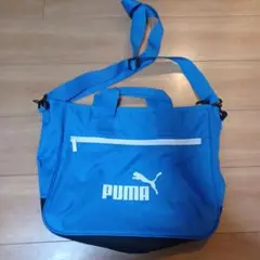 PUMA ショルダーバッグ ブルー