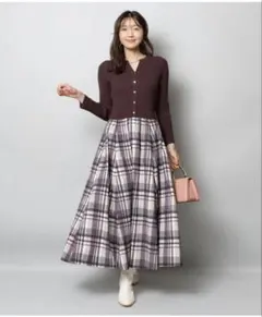 ジャスグリッティー ドッキングワンピースJUSGLITTY