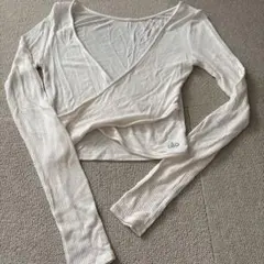 aloyoga ホワイトカシュクールタイプ