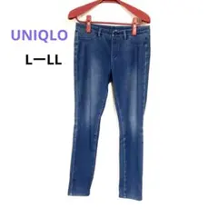 【ユニクロ】スキニーパンツ ストレッチ パンツ ウエストゴム　ジーンズ　L〜LL