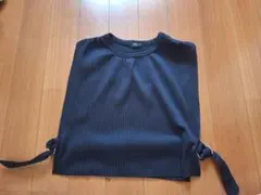 サイドベルト チュニック ブラック