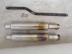 ソフテイル TC88B FXST FLSTC デイトナ スリップオン マフラー - メルカリ