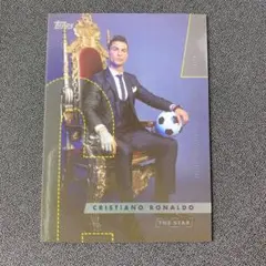 激レア【クリスティアーノ・ロナウド】TOPPS　コラボ　CR7　THE　STAR