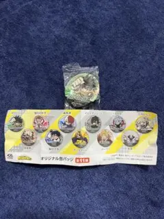 僕のヒーローアカデミア 缶バッジ 緑谷出久 くら寿司
