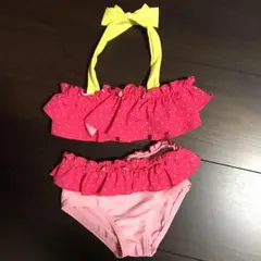 水着 キッズ ビキニ ドット柄 apres les cours（アプレレクール）