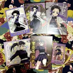 ☆新品☆鬼滅の刃　ポストカード　マグネット　ブロマイド　胡蝶しのぶ　栗花落カナヲ
