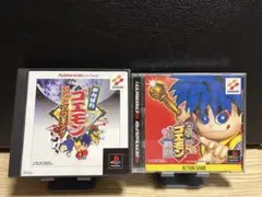 がんばれゴエモン　2タイトルセット ps1ソフト