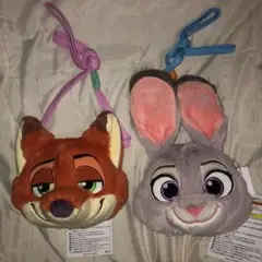 新品未使用 Disney ズートピア ショルダーバッグ コインケース ②
