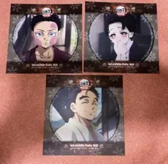 【在庫限り】鬼滅の刃 ufotable コースターポストカード 狛治 恋雪 慶蔵