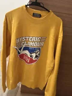 HYSTERIC GLAMOUR スウェット イエロー Mサイズのサムネイル