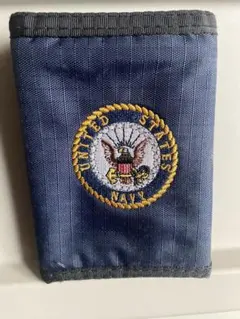 UNITED STATES NAVY 三つ折り財布 ナイロン製
