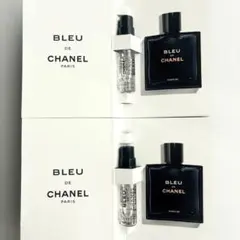 シャネル ブルードゥシャネル パルファム 香水 サンプル 1.5mL 2本セット