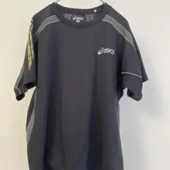速乾　アシックス　asics Tシャツ S 黒　ブラック　スポーツ　ジム　半袖