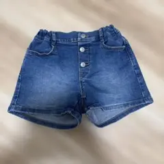 GU デニムショートパンツ　120