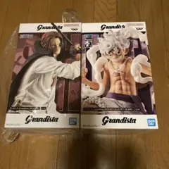 ワンピースフィギュア Grandista ルフィ&シャンクス