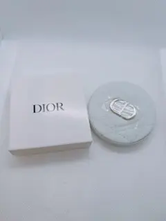 Dior ディオール ノベルティ コンパクトミラー キルティング ホワイト