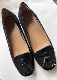HIPS Saint Tropez ブラックパンプス　23.5のサムネイル