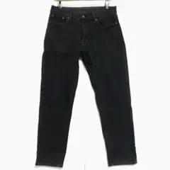 UNIQLO ユニクロ　EZYウルトラストレッチジーンズ　スリムフィット　黒　M