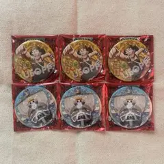 ワンピース 缶バッジ　ウソップ/メリー号