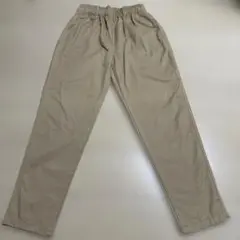 WEGO ベージュ ゴム入り シェフパンツS
