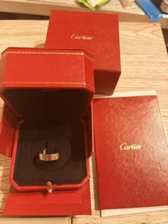 明日30日削除 Cartier ミニラブリング Au750 50 YG - メルカリ