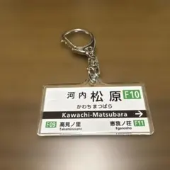 近鉄電車駅名標トレーディングアクリルキーホルダー - メルカリ