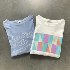 150【ロンTカットソー】2枚セット