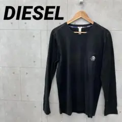 DIESEL ディーゼル 長袖カットソー モヒカン ブレイブマン メンズ M 黒