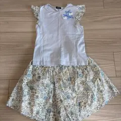 BeBeべべTシャツ＆キュロット【120】