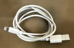 【1メートル】　Lightningケーブル（薄いグレー）