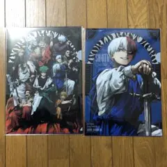 僕のヒーローアカデミア 最強ジャンプ 最強ガシャ クリアファイル 十傑 轟焦凍