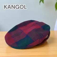 2800□KANGOL カンゴール 英国製 チェック柄 ハンチングbc11yt