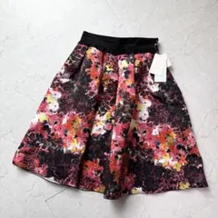 新品 LANVIN en Blue 花柄 スカート36 タグ付きのサムネイル