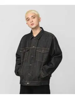 《❗️連休セール❗️》【ブラック】XLARGE デニムジャケット