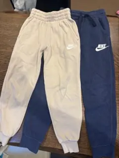 NIKE 裏起毛スウェットパンツ ジョガーパンツ 120ジュニア　2枚セット