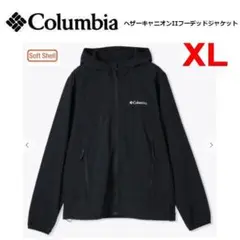 コロンビア ヘザーキャニオンIIフーデッドジャケット ブラック XL