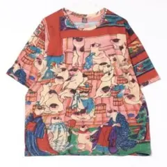 ■新品 倭物やカヤ Tシャツ 猫の湯 浮世絵 倭の絵 大正ロマン■