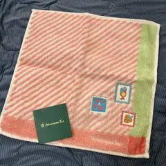 Afternoon Tea ストライプタオルハンカチ