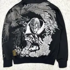 ☆即完売品☆ 絡繰魂　北斗の拳サウザー　刺繍パーカー　M