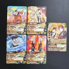 5枚セット NARUTO データカードダス プロモ うずまきナルト