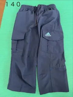 adidas カーゴパンツ 140 ネイビー
