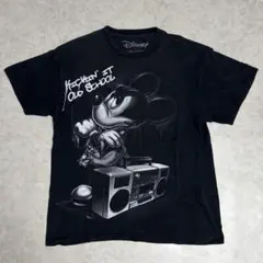 Disney 90s archive ミッキー T-shirt black L