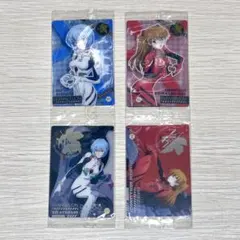 【未開封】エヴァンゲリオン　ウエハースカード　4枚