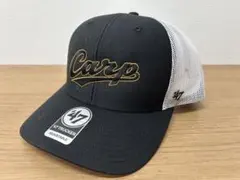 広島カープ　47 Carp トラッカーキャップ 黒/白