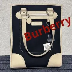 Burberry☆キャンバストートバッグ